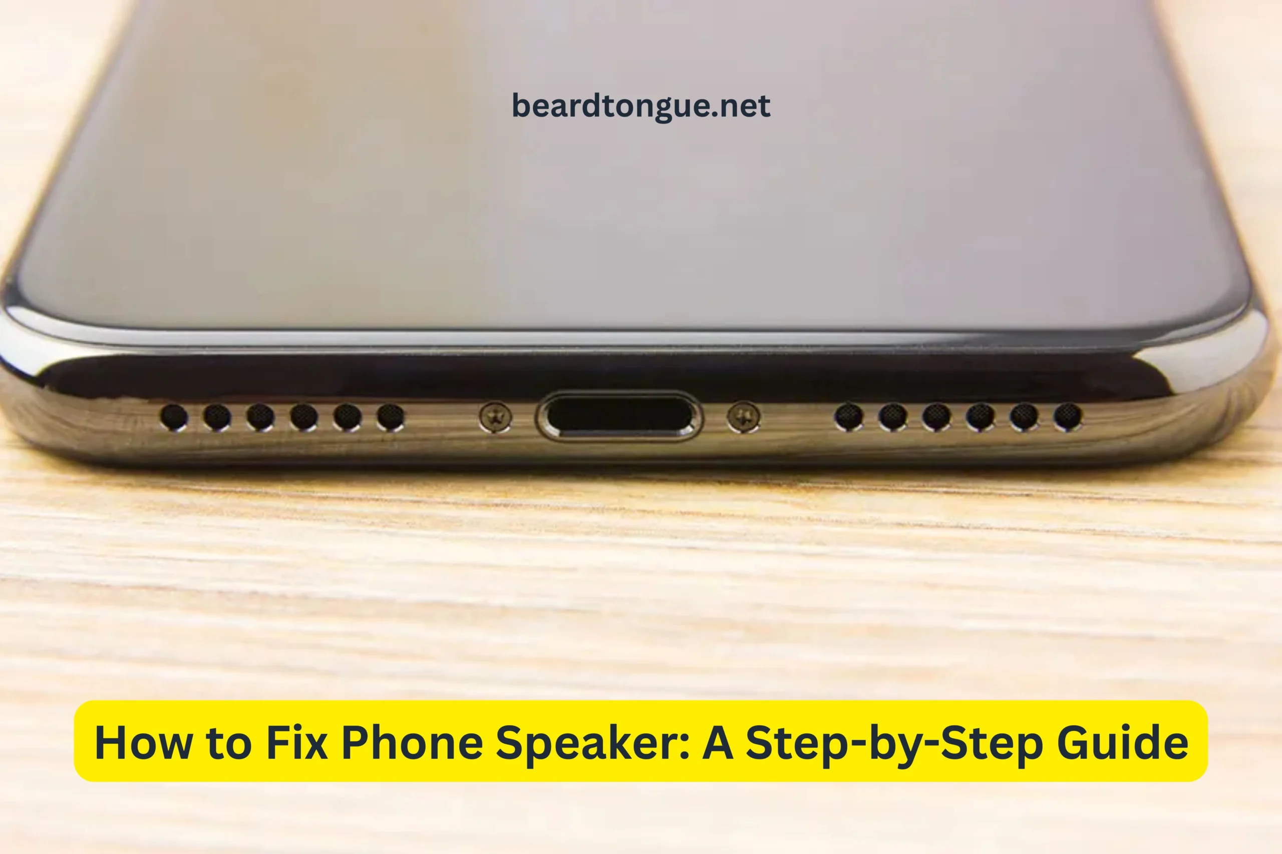 How to Fix Phone Speaker